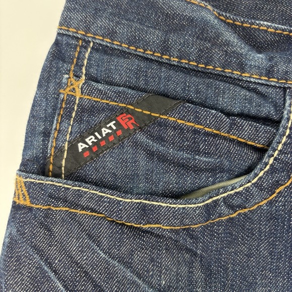 Ariat F4 M4 Men's 36x34 Low Rise Boot Cut Jeans Denim Western Classic - Picture 7 of 12